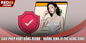 Giấy phép hoạt động Red88