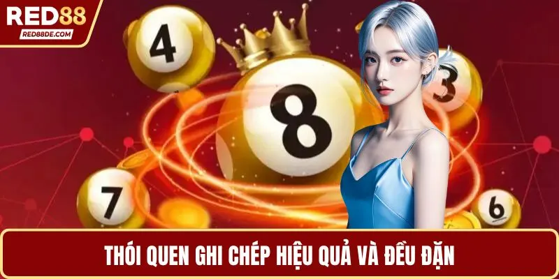 Thói quen ghi chép hiệu quả và đều đặn